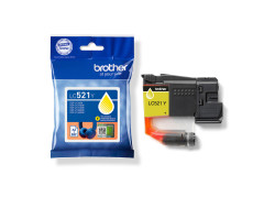 Brother LC-521Y Geel 500 pagina's (Origineel)
