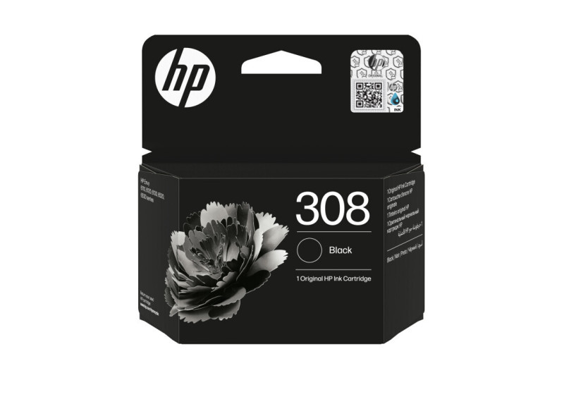 HP No.308 Zwart 160 pagina`s (Origineel)