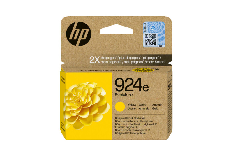 HP No.924e Geel EvoMore 800 pagina`s (Origineel)