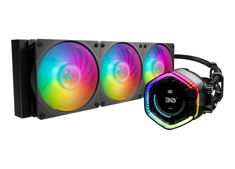 Cooler Master MasterLiquid 360 ION ARGB LCD Waterk.