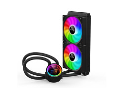 Power Train DL-240A ARGB Waterkoeling - AMD-Intel Zwart