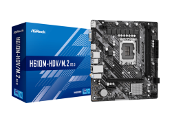 ASRock 1700 H610M-HDV/M.2 R2.0 - DDR4/M.2/DP/HDMI/VGA