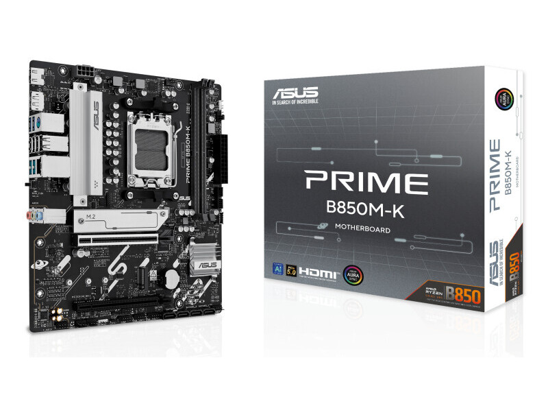 ASUS AM5 B850M-K PRIME - DDR5/2xM.2/DP/HDMI/ÂµATX