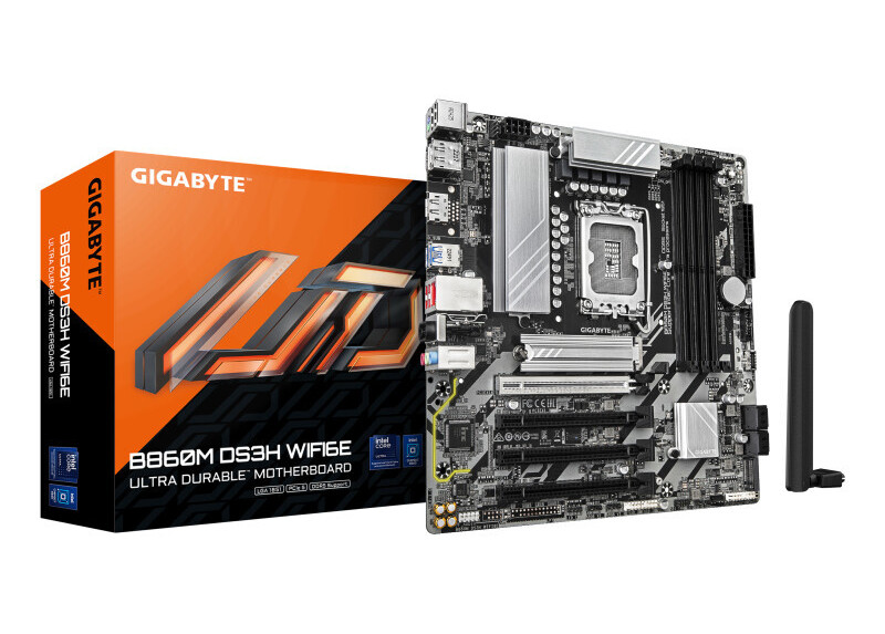 Gigabyte 1851 B860M DS3H WIFI6E - DDR5/2xM.2/2xDP/HDMI