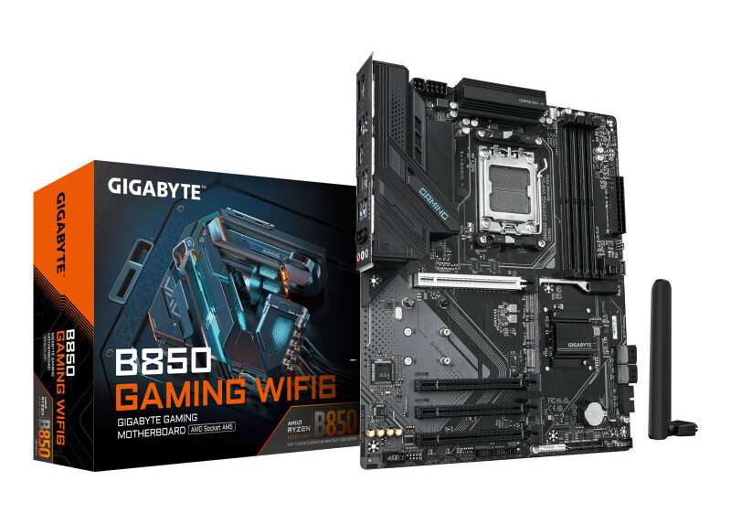 Gigabyte AM5 B850 GAMING WIFI6 - DDR5/3xM.2/DP/HDMI/ATX