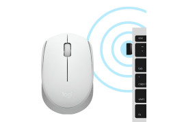 Logitech M171 Optical USB-A Wit Retail Wireless