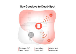 Extender MERCUSYS ME10 N300 100Mbps