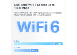 MERCUSYS Mesh HALO H70X - AX1800 Gigabit set van 2