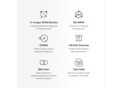 MERCUSYS Mesh HALO H80X - AX3000 Gigabit set van 2