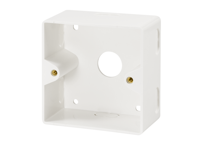 Opbouwbehuizing voor inbouwdoos LogiLink Signal Wit