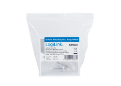 Opbouwbehuizing voor inbouwdoos LogiLink Signal Wit