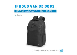 Tas 17,3" HP Professional Backpack Zwart