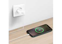 Lader 230V 1xUSB-C 20W LogiLink Wit (slim)