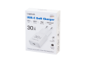 Lader 230V 1xUSB-C 30W LogiLink Wit (slim)