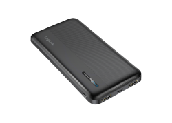 Power Bank 10000mAh LogiLink 1xUSB-C, 2x USB-A Zwart