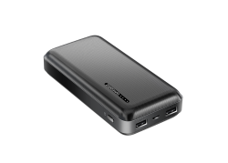 Power Bank 20000mAh LogiLink 2x USB-A Zwart