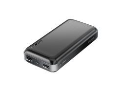 Power Bank 20000mAh LogiLink 2x USB-A Zwart