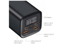 Power Bank 20000mAh LogiLink 2xUSB-C, 2x USB-A Zwart