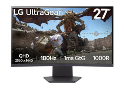 27" LG UltraGear 27GS60QC-B Curved/QHD/DP/2xHDMI/180Hz
