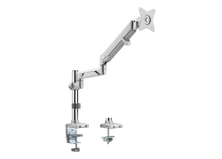 Desk Mount Single LogiLink 17"-32" Curved Alu Gasv.