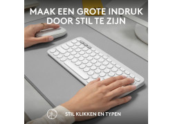 DT Logitech Pebble 2 Combo Wit