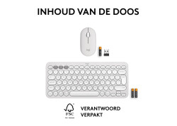 DT Logitech Pebble 2 Combo Wit