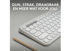 DT Logitech Pebble Keys 2 K380s Wit Bluetooth