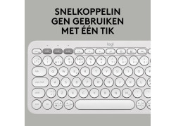 DT Logitech Pebble Keys 2 K380s Wit Bluetooth