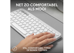 DT Logitech Pebble Keys 2 K380s Wit Bluetooth