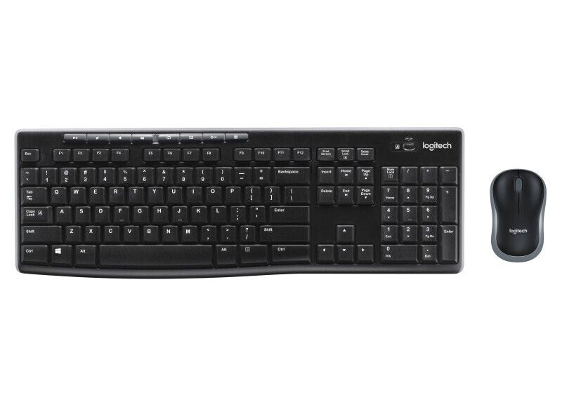 FR DT Logitech MK270 Zwart Wirel. Ret. (Franse layout)