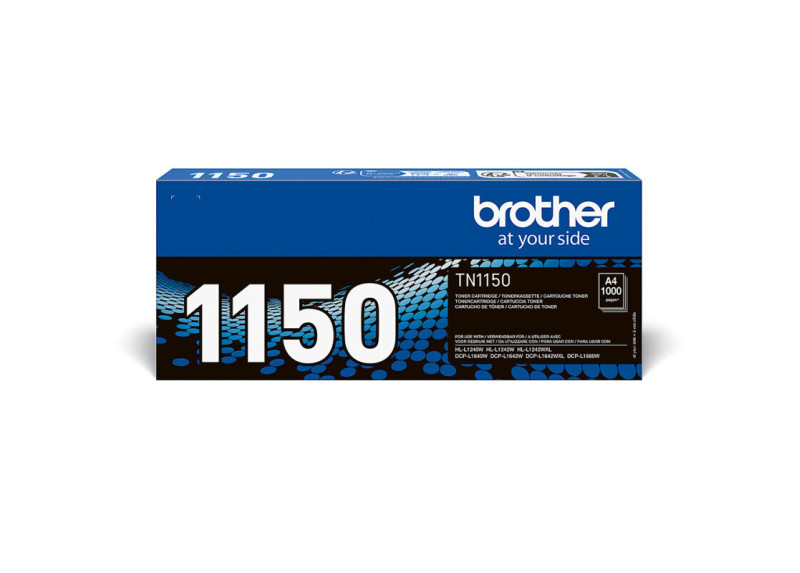 Brother TN-1150 Zwart 1.000 pagina`s (Origineel)