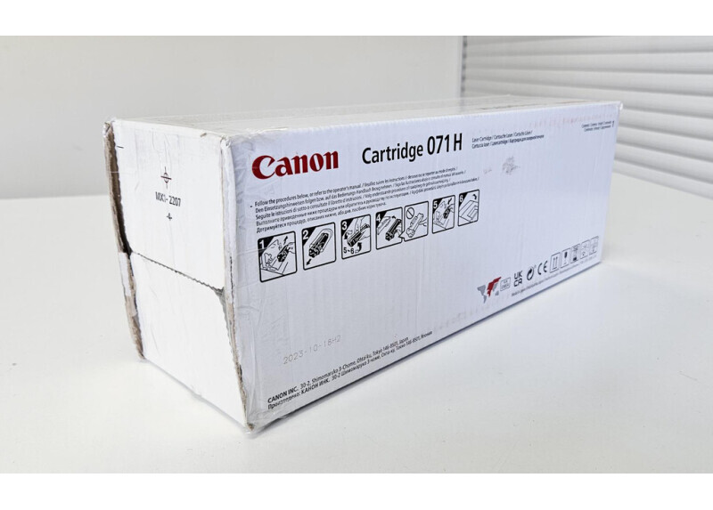 Canon 071H Zwart 2.500 pagina`s (Origineel)