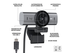 Logitech WebCam USB-C MX Brio 4K Ultra HD Graphite
