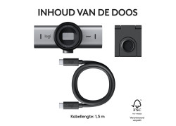 Logitech WebCam USB-C MX Brio 4K Ultra HD Graphite