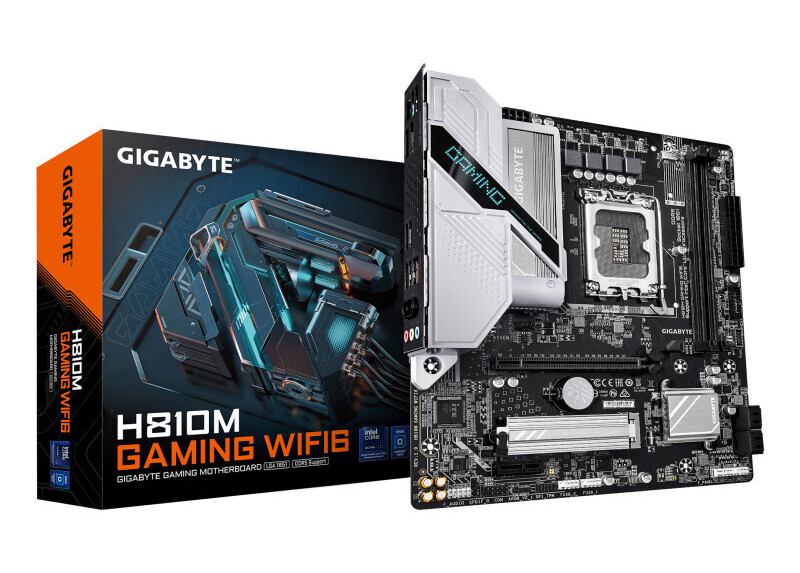 Gigabyte 1851 H810M GAMING WIFI6 - DDR5/M.2/DP/HDMI/ÂµATX