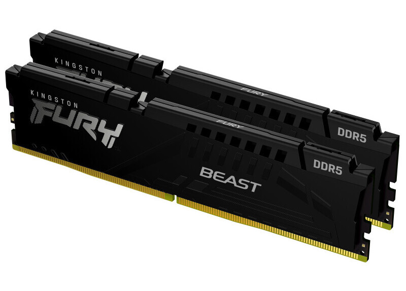 64GB DDR5/6400 CL32 (2x 32GB) Kingston FURY Beast Black