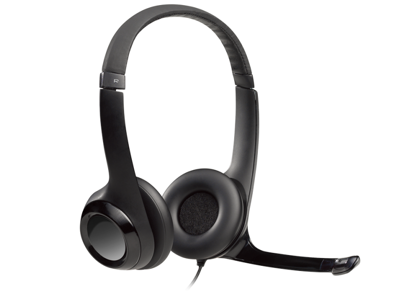 Logitech Stereo Headset H390 USB-C zwart