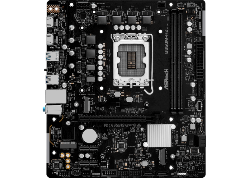 ASRock 1851 B860M-H2 - DDR5/2xM.2/2xHDMI/ÂµATX