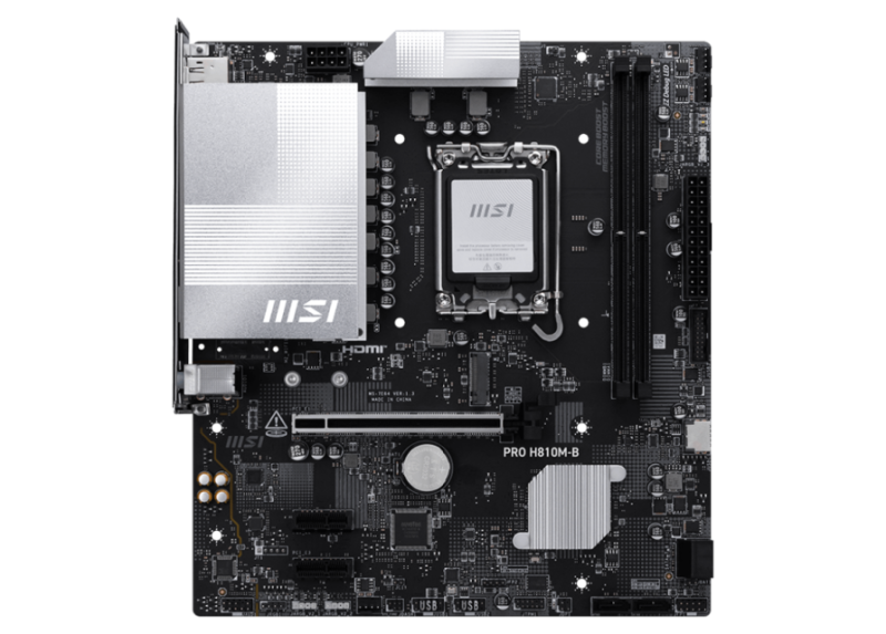 MSI 1851 H810M-B PRO - DDR5/M.2/DP/HDMI/VGA/ÂµATX