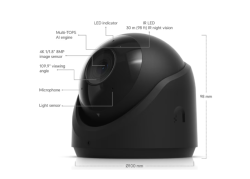 Ubiquiti UVC-G6-TURRET 8MP/4K/30FPS/PoE/IR/IP66 Zwar