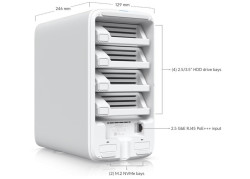 Ubiquiti UNAS 4 4bay/2xM.2/2.5Gbps/PoE+++ Wit