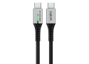 USB-C 3.2(M) <> USB-C(M) 2.0m LogiLink 240W/20Gbs/4K zw.