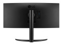 LG 34WR55QK B | 34" Curved Ultrawide | 3440 x 1440 | Wide Quad HD | Zwart | Power Delivery | USB hub