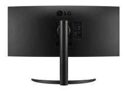 LG 34WR55QK B | 34" Curved Ultrawide | 3440 x 1440 | Wide Quad HD | Zwart | Power Delivery | USB hub