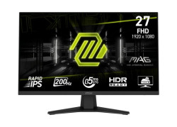 MSI MAG 274F | 27" | Full HD IPS | 200 Hz | DisplayPort | HDMI | Gaming Monitor | Zwart