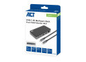 ACT AC7093 | USB-C 4K Docking Station | 2x HDMI + Ethernet + USB-C/USB-A + PD | 1m Kabel | OPEN BOX