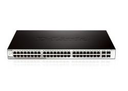 D-Link DGS-1210-52 netwerk-switch Managed L2 Gigabit Ethernet (10/100/1000) 1U Zwart