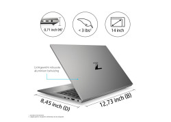 HP ZBook Firefly G8 | 14" Full HD IPS | Intel Core i5-1135G7 | 16GB RAM | 256GB SSD | W11 Pro | Refurbished Silver