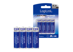 LogiLink Ultra Power batterij AA blister 4-stuks