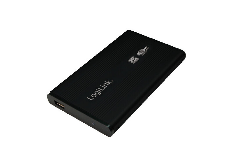 2.5" Logilink Enclosure USB-A 3.0 / SATA / Zwart